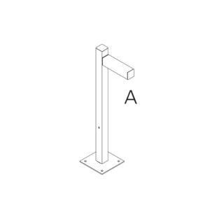 AR T4506A30 Walking - stojna 900 - 1 hlava - A 90h - ARTEMIDE