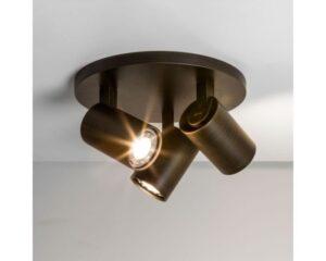 AST 1286005 Spotové svítidlo Ascoli Triple Round bronz 3x50W GU10 (STARÝ KÓD: AST 6146 ) - ASTRO Lighting