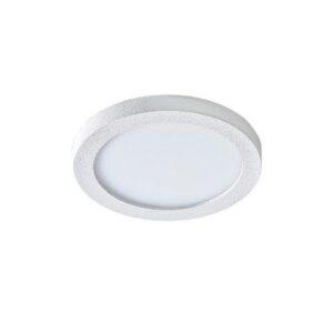 AZZ AZ2832 LED Stropní zápustné bodové svítidlo Azzardo Slim 9 Round 4000K IP44 white AZ2832 6W 500lm 4000K IP44 9cm kulaté bílé - AZZARDO