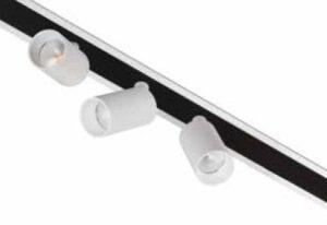 BPM 11526.02.W-W-BK.D38.3K VÝPRODEJ VZORKU - Spot MINI TUBE pro MODULIGHT LED 2x 8W 3000K 900lm 38º bílá/černá - BPM