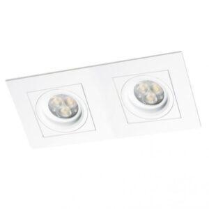 BPM 3001.01.RF.WH-WH.40.HI.8 Zápustné svítidlo CARE LED 2x 10W 3000K 40° 1468lm bílé - BPM (starý kód 4201LED2.D40.3K)