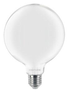 CEN INSG125-102760 LED FILAMENT GLOBE 125mm SATÉN 10W E27 6000K 1055Lm 360d 125x174mm IP20  - CENTURY