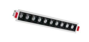 CEN MNI-204540 MINIMAL Recessed linear LED 20W 4000K 1600lm CRI95 45d MOUNTING CLIP - CENTURY