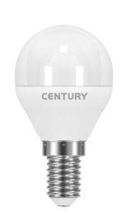 CEN ONH1G-061430 LED MINI GLOBE ONDA 6W E14 3000K 470Lm 200d 45x81mm IP20 - CENTURY