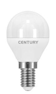 CEN ONH1G-061440 LED MINI GLOBE ONDA 6W E14 4000K 510Lm 200d 45x81mm IP20 - CENTURY