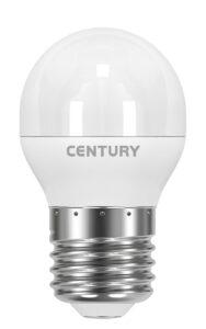 CEN ONH1G-062740 LED MINI GLOBE ONDA 6W E27 4000K 510Lm 200d 45x78mm IP20 - CENTURY