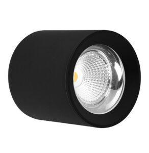 CEN RNDNE-3517040 Stropní SVÍTIDLO LED RONDO ČERNÉ 170x185mm 35W/230VAC 4000K 3675Lm 45d IP20 - CENTURY