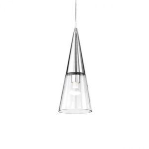 ILUX 017440 Závěsné svítidlo Ideal Lux Cono SP1 cromo 017440 chromové 15cm   - IDEALLUX