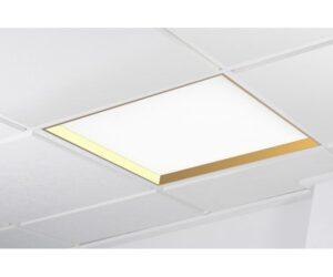 KHL K50502.G.SK.6K WINNER LED panel zlatá 6000K nebe nestmívatelné 37W čtverec - KOHL-Lighting