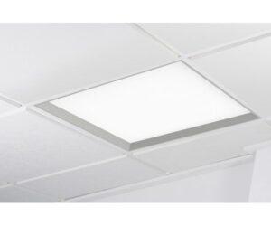 KHL K50502.GY.MP.3K.D1 WINNER LED panel šedá 3000K mikroprisma 1..10V 37W čtverec - KOHL-Lighting