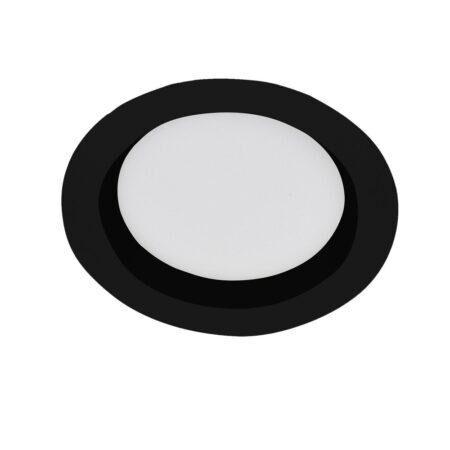 KHL K53300.02.RF.BK-BK.OP.ST.8.30 533002RBBO3   Zápustné svítidlo LACUS BLACK LED IP44 15W 3000K 1470lm 142mm - KOHL-Lighting (starý kód: KHL K53301.BK.3K)