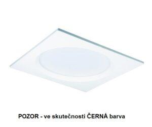 KHL K53305.BK.4K Zápustné svítidlo LACUS SQUARE BLACK LED IP44 7W 4000K 707lm 105x105mm - KOHL-Lighting