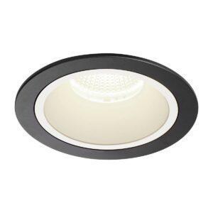 LA 1003965 NUMINOS® DL L vnitřní LED zápustné stropní svítidlo černá/bílá 4000 K 40° - BIG WHITE (SLV)