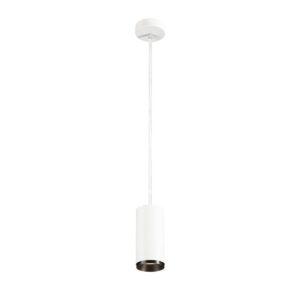 LA 1004534 NUMINOS® PD DALI M vnitřní LED závěsné svítidlo bílá/černá 2700 K 24° - BIG WHITE (SLV)