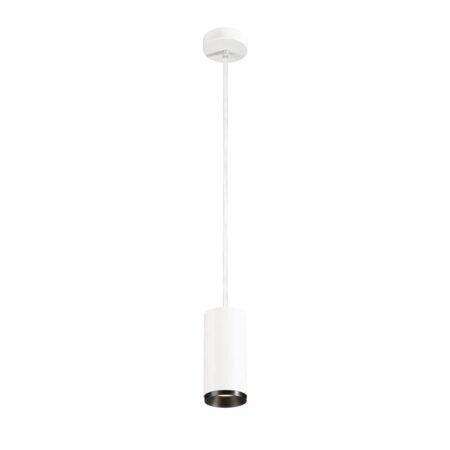 LA 1004552 NUMINOS® PD DALI M vnitřní LED závěsné svítidlo bílá/černá 4000 K 60° - BIG WHITE (SLV)