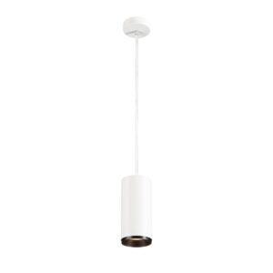 LA 1004632 NUMINOS® PD DALI L vnitřní LED závěsné svítidlo bílá/černá 2700 K 60° - BIG WHITE (SLV)