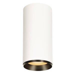 LA 1005692 NUMINOS® XL PHASE přisazené stropní svítidlo bílé/černé 36 W 2700 K 60° - BIG WHITE (SLV)