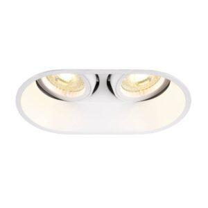 LA 1006122 HORN double QPAR51 zápustné stropní svítidlo bílé 25 W - BIG WHITE (SLV)