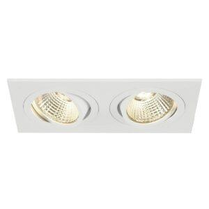 LA 113921 NEW TRIA II LED čtvercová bílá 14W 38° 3000K - BIG WHITE (SLV)