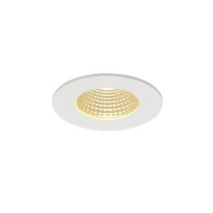 LA 114421 PATTA-I zápustná matná bílá kruhová230V/500mA LED 9W 38° IP65 3000K - BIG WHITE (SLV)