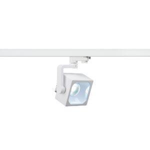 LA 152781 EURO CUBE pro tříokr. lištu bílá 230V LED 28.5W 60° 4000K - BIG WHITE (SLV)