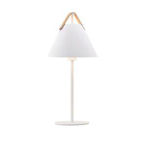 NOR 46205001 Stolní lampa Strap 1x40W E27 bílá - NORDLUX