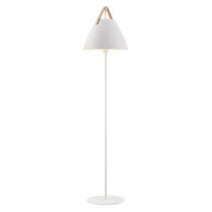 NOR 46234001 Stojací lampa Strap 1x40W E27 bílá - NORDLUX