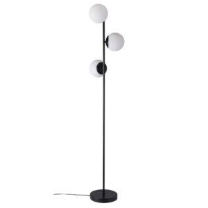 NOR 48613003 Stojací lampa Lilly 3x15W E14 černá opál - NORDLUX