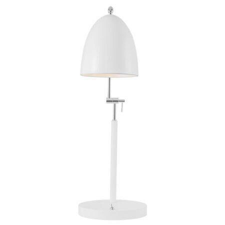 NOR 48635001 Stolní lampa Alexander 15W E27 bílá - NORDLUX