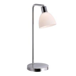 NOR 63201033 Stolní lampa Ray 1x40W E14 chrom opál - NORDLUX