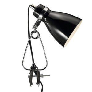 NOR 73072003 Lampa s klipem Cyclone 1x15W E14 černá - NORDLUX