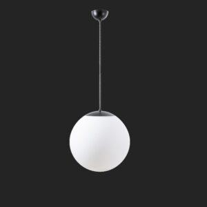 OS 61343 ADRIA S3 závěsné skleněné svítidlo černá / bílá IP40 3000 K 27W LED - OSMONT