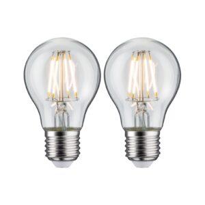 P 28856 LED žárovka Filament E27 230V 2x5W 2700K čirá - PAULMANN