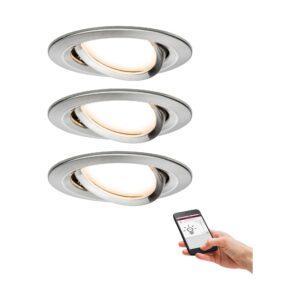 P 92959 SmartHome Zigbee vestavná svítidla sada LED Coin Nova Plus 3x6