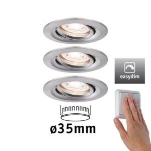 P 92973 LED vestavné svítidlo Nova mini Plus EasyDim výklopné 3x4