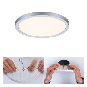 P 93034 LED vestavné svítidlo Areo VariFit IP44 kruhové 175 13W 3.000K matný chrom - PAULMANN