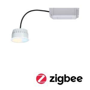 P 93074 LED Modul vestavné svítidlo Smart Home Zigbee měnitelná bílá Coin kruhové 50mm Coin 6W 230V měnitelná bílá satén - PAULMANN