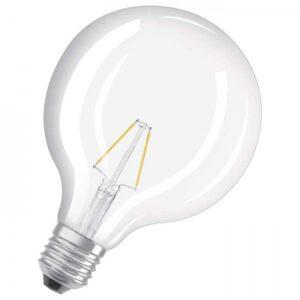 RED G12244 OSRAM Retrofit Globe 125 čirá 230V E27 LED EQ25 2700K - DESIGN - RENDL